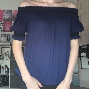 Express off the shoulder blouse